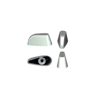 0019008195K Knob. Silver Westinghouse Oven/Stove