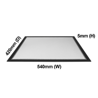 4055549143 Oven Door Panel Inner Glass Westinghouse Oven/Stove