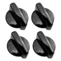 4055980314 Knob Black, Set of 4 Westinghouse Oven/Stove