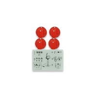 4055986717 Knob, Knob, Red, 48Mm Electrolux Oven/Stove