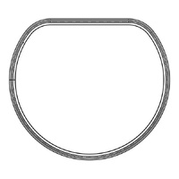 8581366063114 Door Seal Gasket Electrolux Dryer